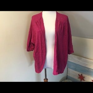 Torrid Fuschia Cardigan!